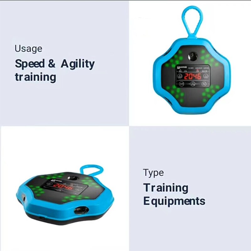 Reaction Light Training Speed Agility Training Light Portable Sports Fitness Basketball Football Badminton Training Device Reaction Light Training Speed Agility Training Light Portable Sports Fitness Basketball Football Badminton Training Device